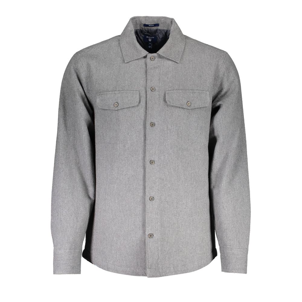 Gant Brown Cotton Men Shirt